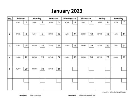 Printable Blank Calendar With Checkboxes