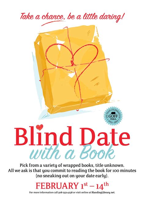 Printable Blind Date With A Book: A Fun Way To Discover New Reads