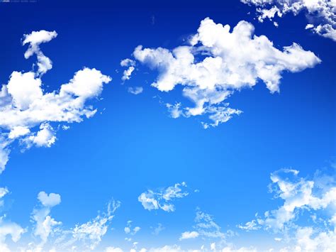 Printable Blue Sky Background
