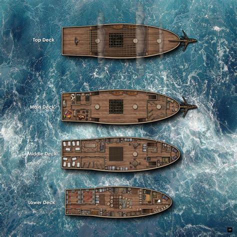 Printable Boat For D&D