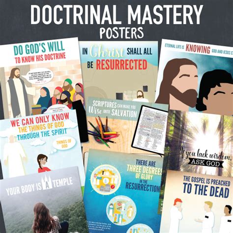 Printable Bom Doctrinal Mastery Flash Cards