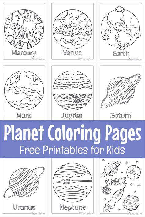 Printable Book About The Planets