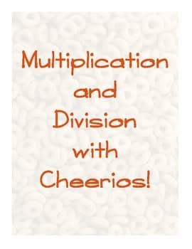Printable Book On Teaching Multiplication Using Cheerios
