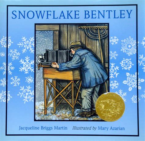 Printable Book Snowflake Bentley