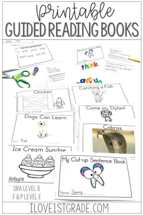 Printable Books Guided Reading