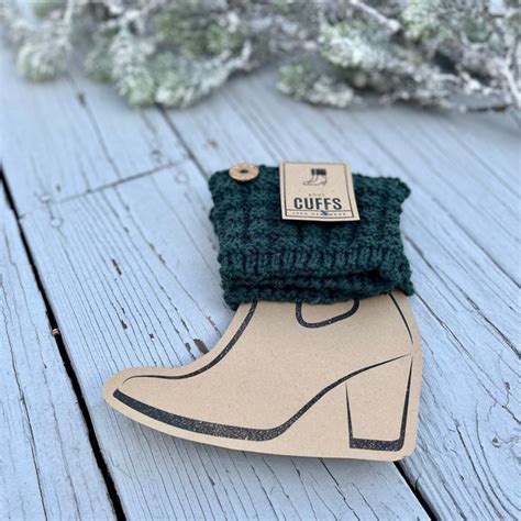 Printable Boot Cuff Wraps