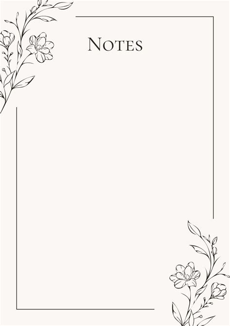 Printable Borders For Poems