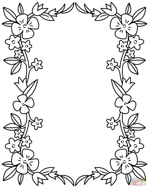 Printable Borders To Color