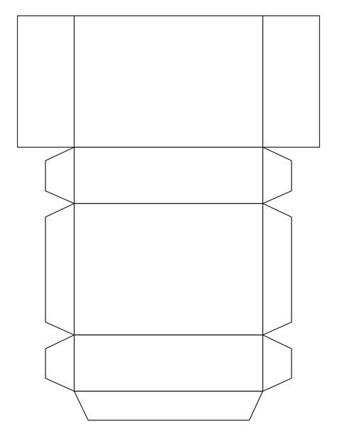 Printable Box Cutout 1 12 Tall