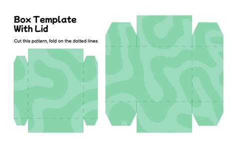 Printable Box Lid Template