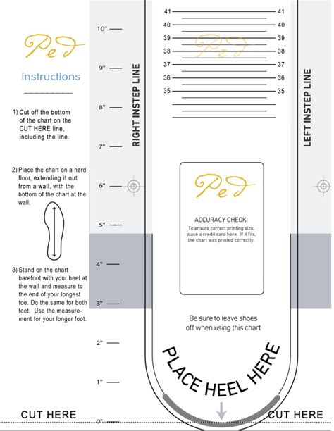 printable brannock foot measuring device