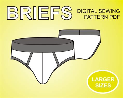 Printable Briefs Sewing Pattern