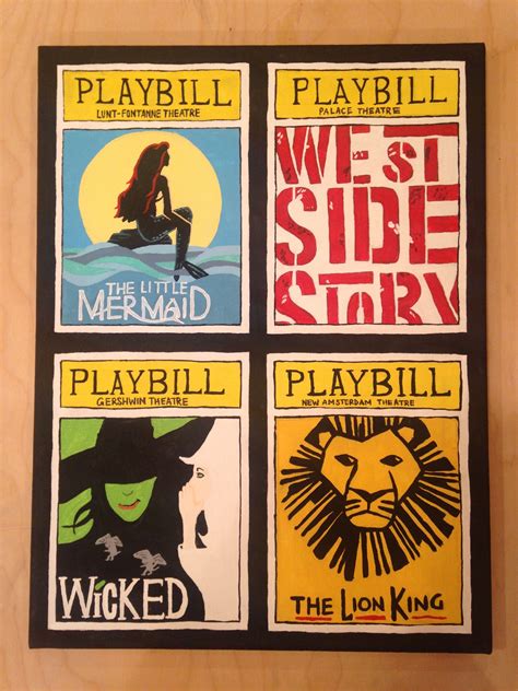 Printable Broadway Playbills