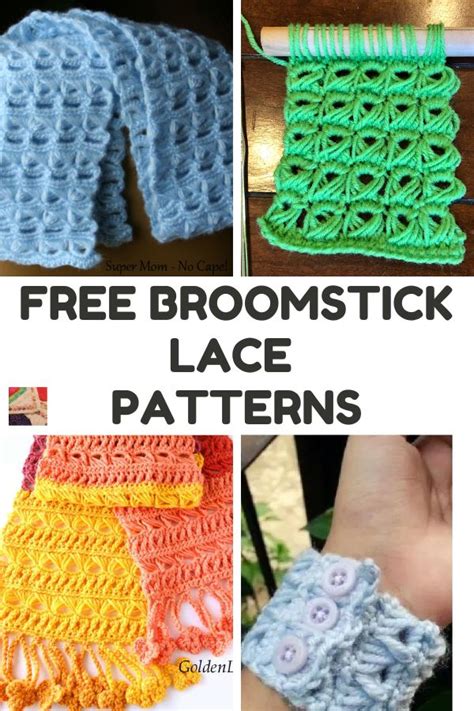 Printable Broomstick Lace Pattern
