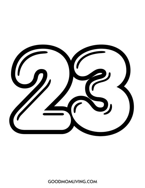 Printable Bubble # 23