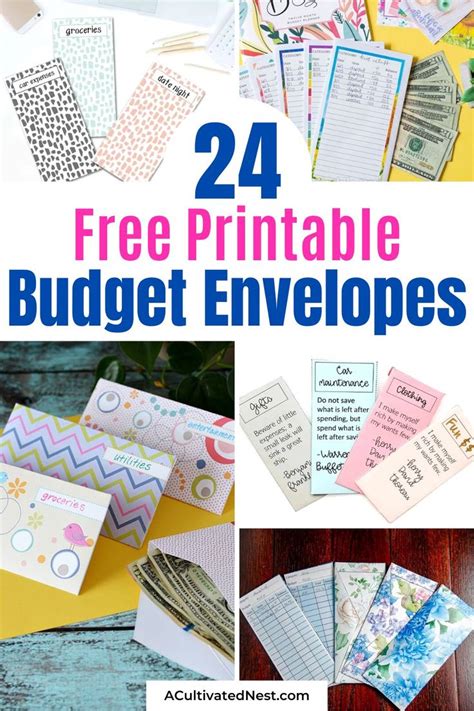 Printable Budget Envelope Templates