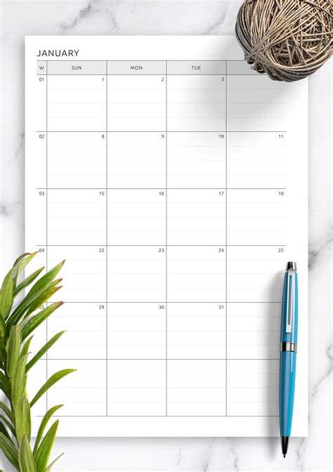 Printable Calendar