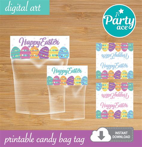 Printable Candy Bag Tags