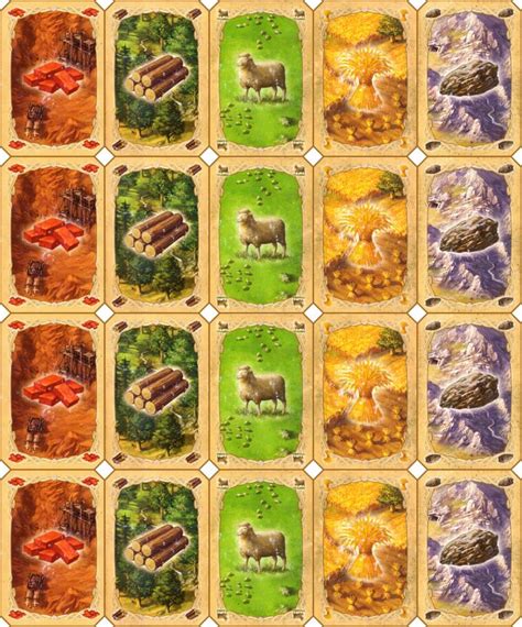 Printable Catan 5Th Card