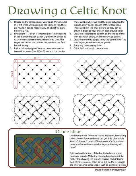 Printable Celtic Knot Patterns Curve