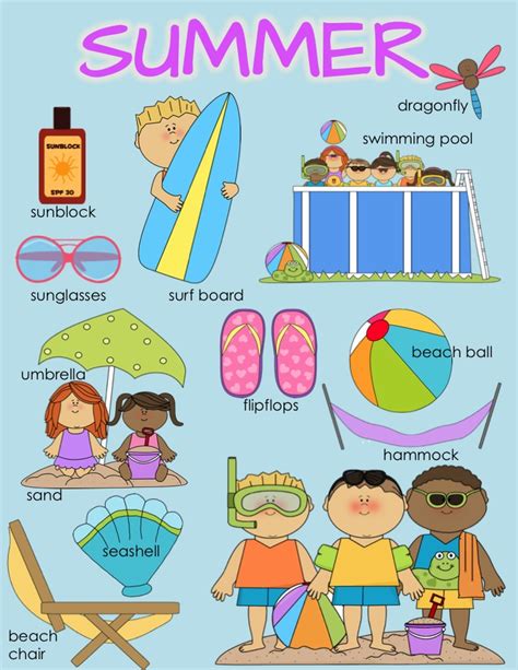 Printable Charts For Summer
