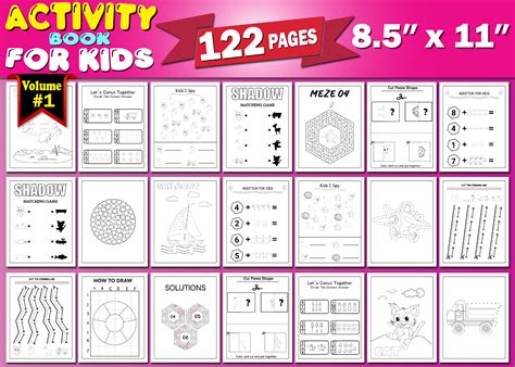 Printable Childrens Activity Book