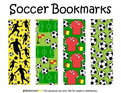 Printable Chivas Bookmarks Soccer
