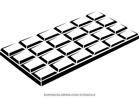 Printable Chocolate Stencil Templates