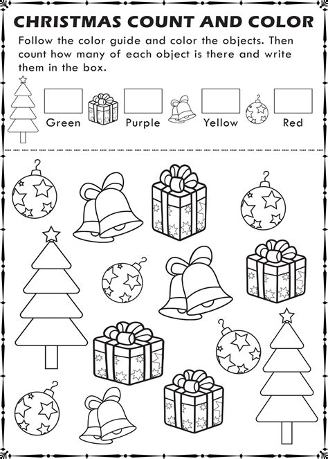 Printable Christmas Activity Worksheets