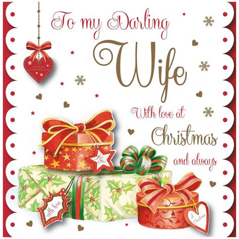 Printable Christmas Cards For Your Wife