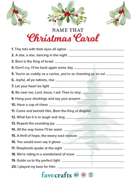 Printable Christmas Games With Answer Key