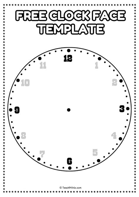 Printable Clock Face Npr