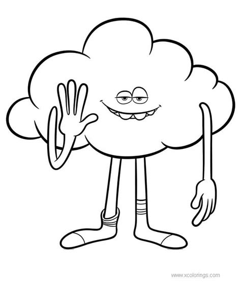 Printable Cloud Guy Trolls
