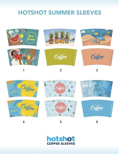 Printable Coffee Sleeves With Message