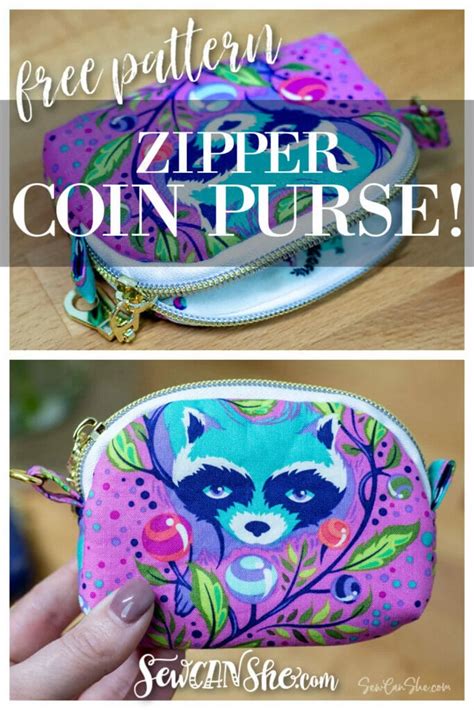 Printable Coin Purse Pattern