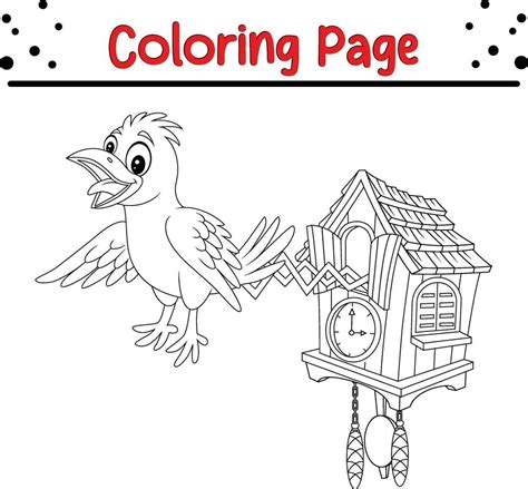 Printable Cuckoo Clock With Spring Out Bird