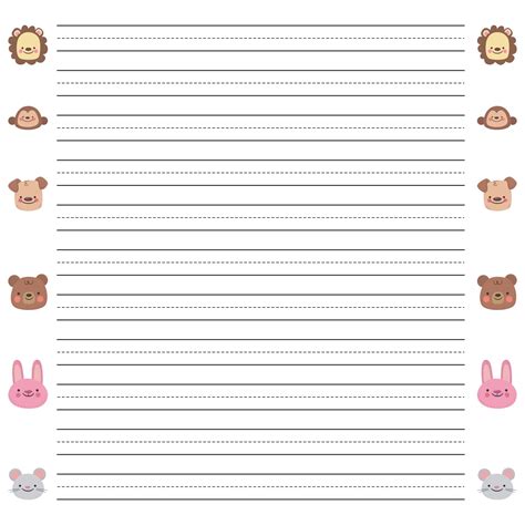Printable Custom Writing Paper