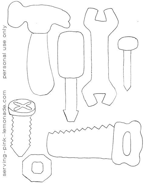 Printable Cut Out Paper Tools