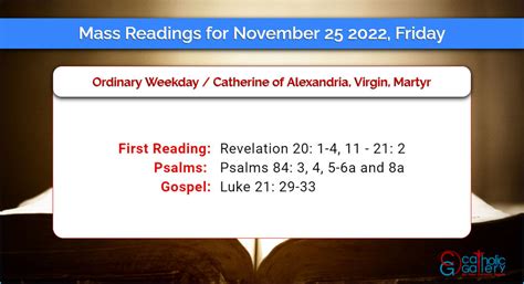 printable daily mass readings 2022