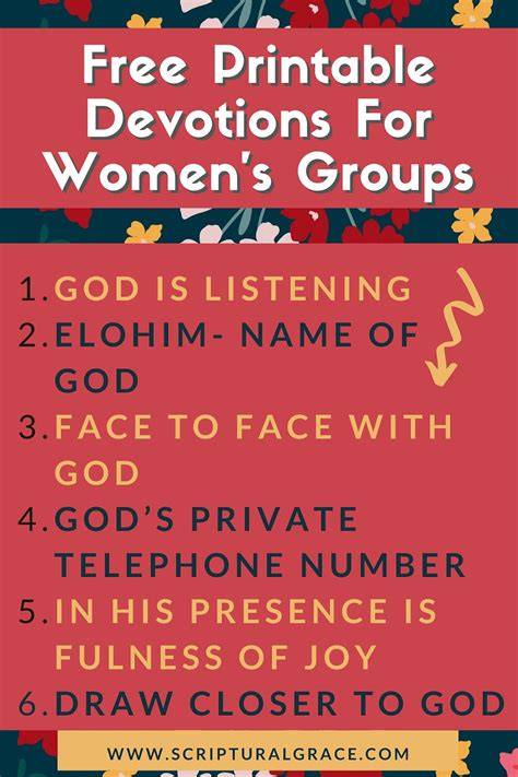 Printable Devotion On Encouragement