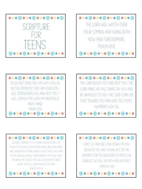 Printable Devotions For Teens