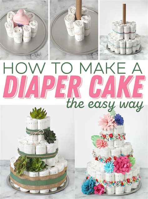 Printable Diaper Cake Instructions