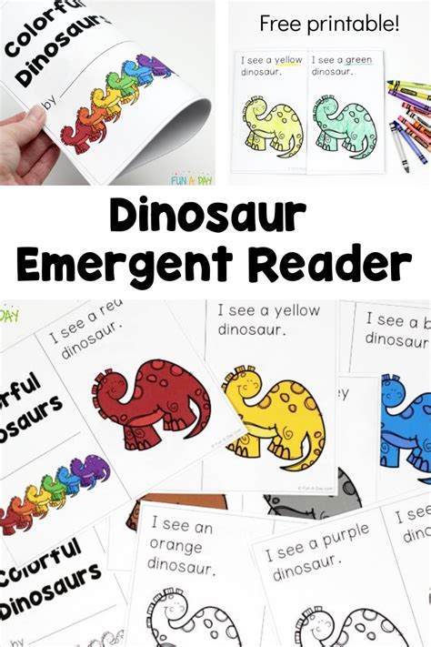 Printable Dinosaur Book