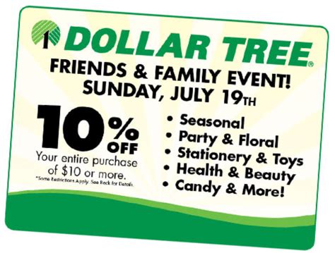 Printable Dollar Tree Coupon