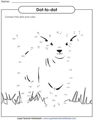 Printable Dot To Dots For 2Nd Gradee