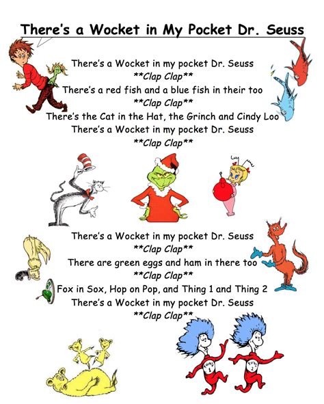 Printable Dr Seuss Poems: Tips And Tricks For Finding And Using Them