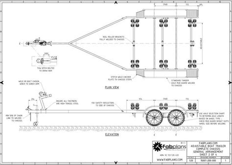 Printable Drawing Of Boat Trailer