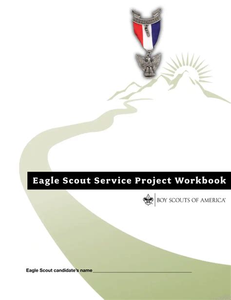 Printable Eagle Scout Workbook