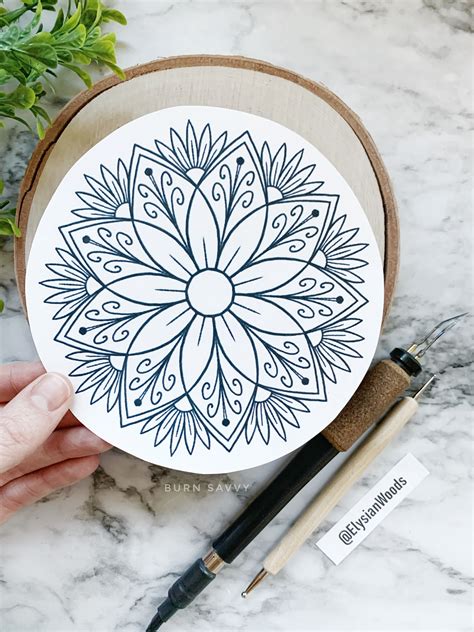 Printable Elis Wood Burning Patterns