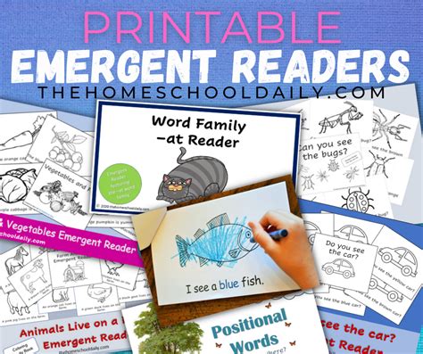 Printable Emergent Reader Books
